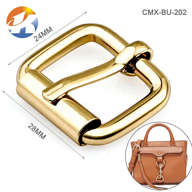 Professional Custom Metal Pin Belt Buckle, 32mm Wide Pin Buckle Metal for Belt and Bags