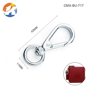 Wholesale Zinc Alloy 11mm Metal Swivel Lobster Hook, Metal Spring Snap Clasp, Silver Metal Snap Hook For Bag