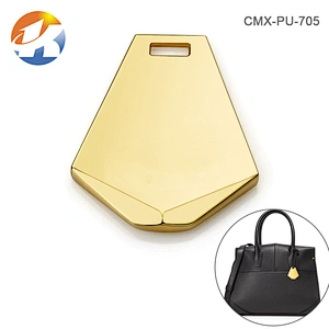 Professional Custom Hang Gold Handbag Labels Metal