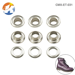 Wholesale Custom Bag Hardware Iron Metal Round Eyelets Grommets For Garment