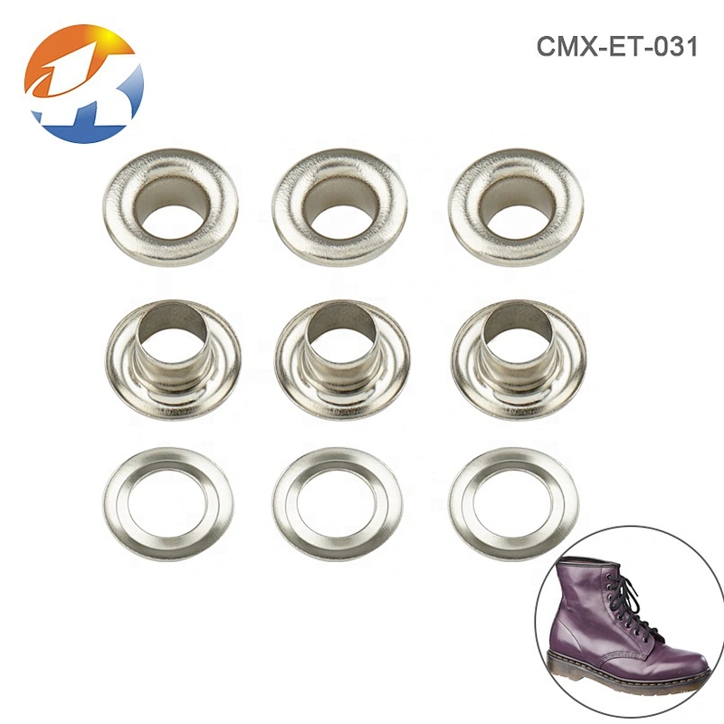 Wholesale Custom Bag Hardware Iron Metal Round Eyelets Grommets For Garment