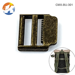 Wholesale Custom Adjuster Center 1 Inch Metal Bra Ladder Lock Buckle For Backpack