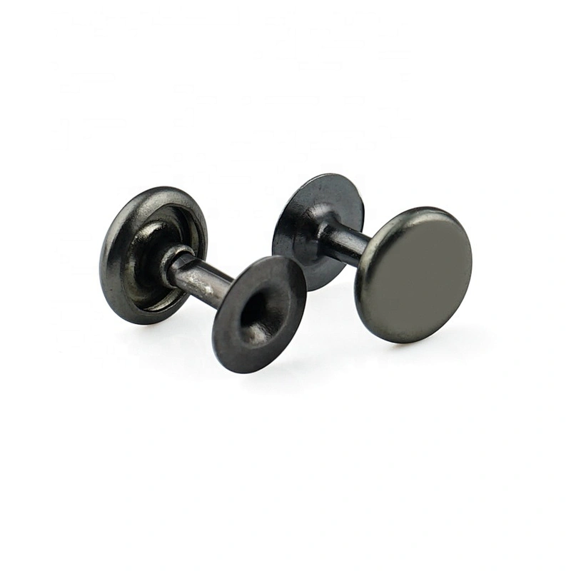Wholesale 8mm Small Flat Metal Single Cap Rivet For Shoe Garment