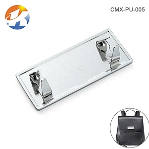 High Quality Bag Hardware Metal Logo Label, Custom Metal Engraved Name Tag Plate for Handbags