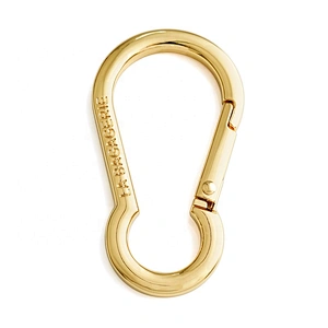 Custom High Quality Bag Accessories Gold Metal Carabiner Spring Snap Hook, Custom Alloy Metal Snap Hook for Sport Backpack