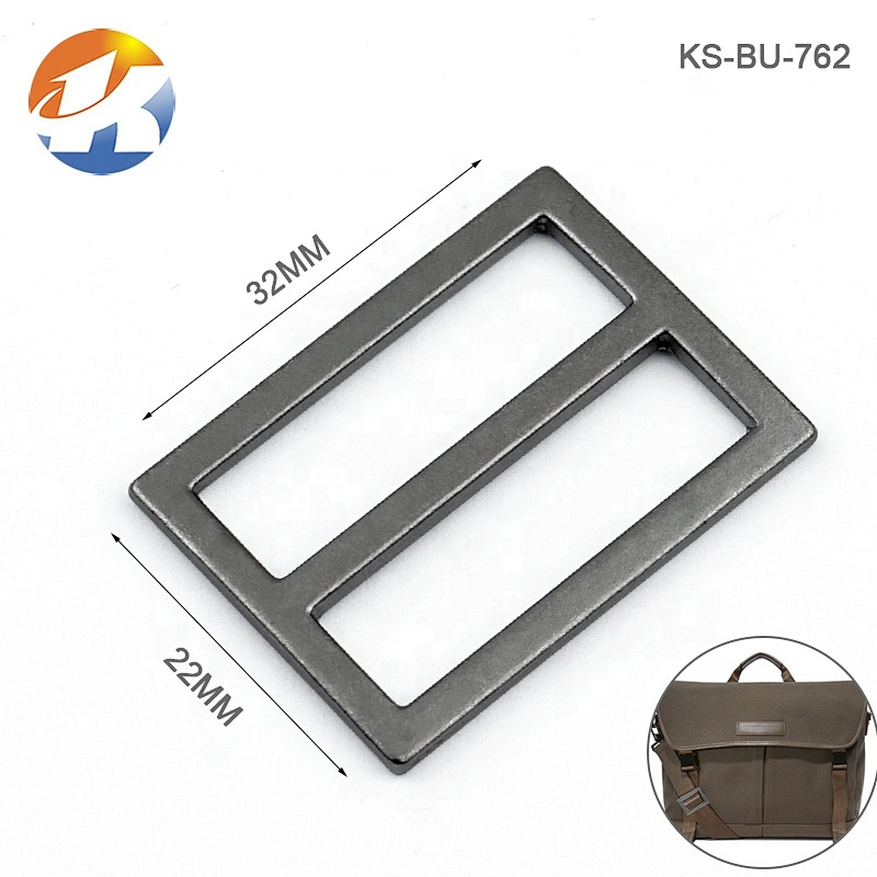 Bag Accessories Black Nickel Metal Buckle for Bag and Backpack