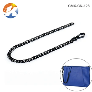 High Quality Black Metal Bag Chain Strap
