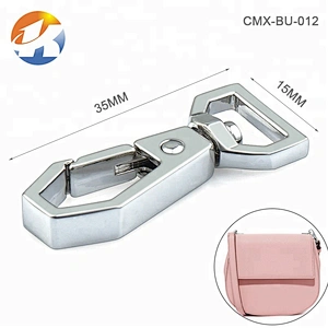Professional Custom Gold Plated Dog Swivel Metal Snap Hook For Handbag