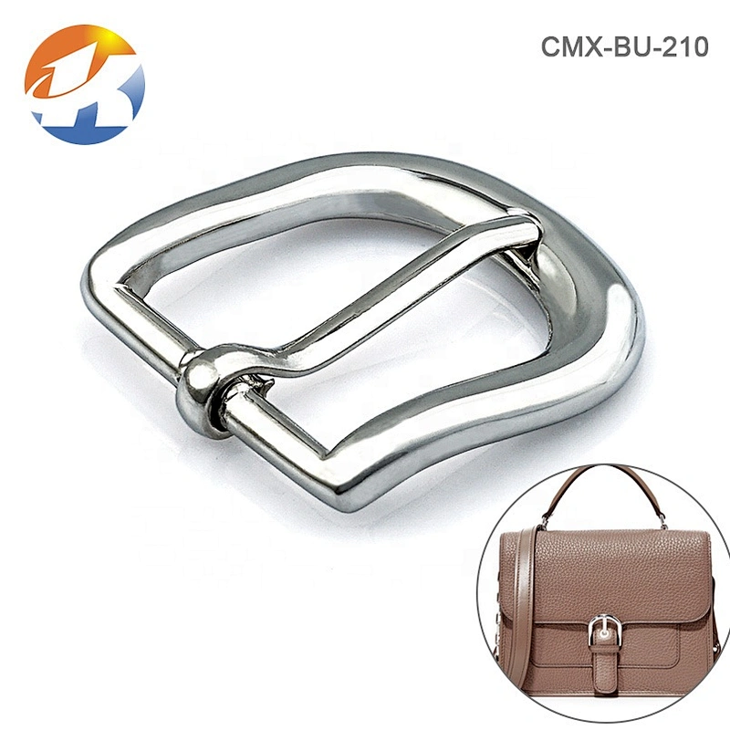 Factory Wholesale Bag/Belt Accessories Metal Pin Buckle, 25mm Alloy Metal Belt Buckle
