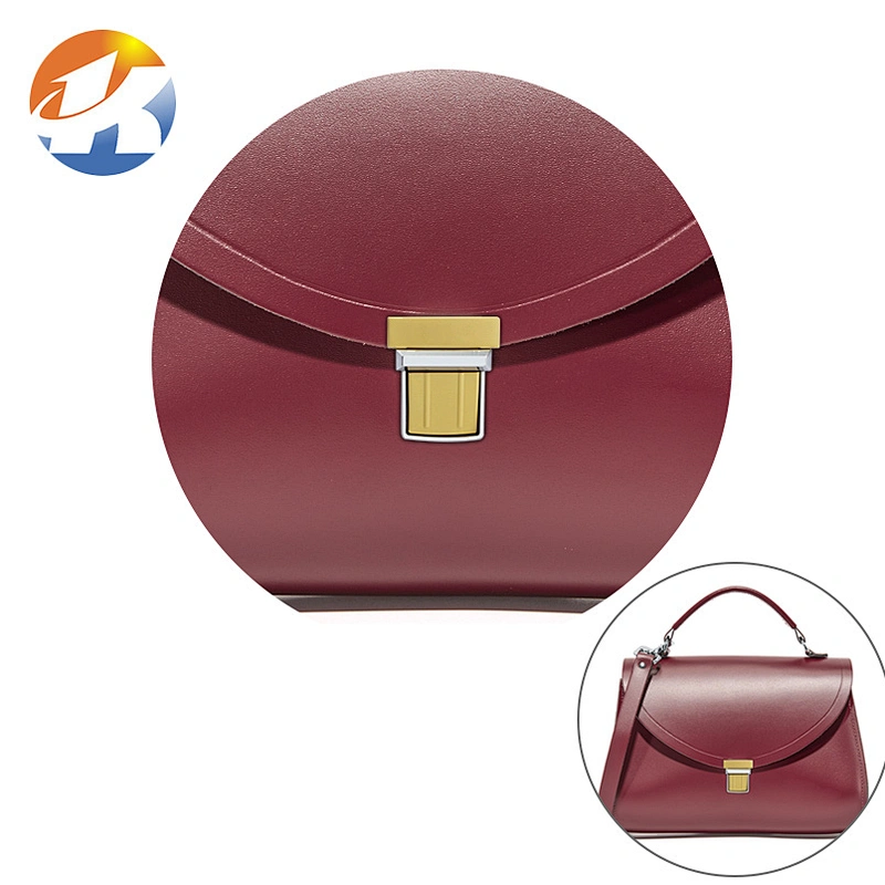 Popular Silver And Gold Double Colors Metal Push Bag Lock