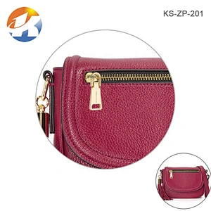 Custom Wallet Zipper Pull With Laser Logo, Gold Plated Metal China Zipper Puller For Bag