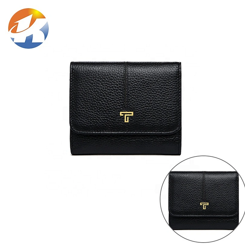 Bag Accessories Gold Plated Small Purse Metal Plate Logo, Custom Metal Logo Label for Wallet