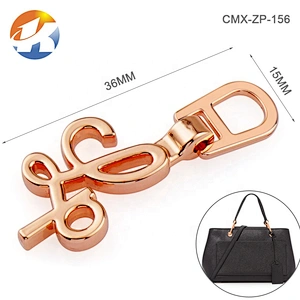 Dongguan Factory Custom Metal Zipper Pulls, Engraved Logo Metal Zipper Puller for Bag and Garment