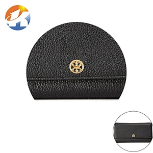 Handbag Wallet Hardware Metal Logo Tag, Custom Round Shape Gold Metal Label for Purse