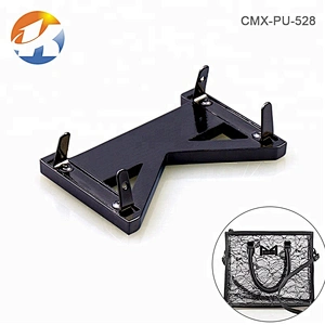 Handbag Accessories M Letter Gunmetal Metal Logo Brand