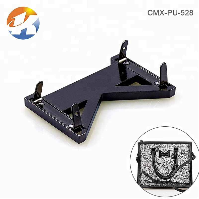 Handbag Accessories M Letter Gunmetal Metal Logo Brand
