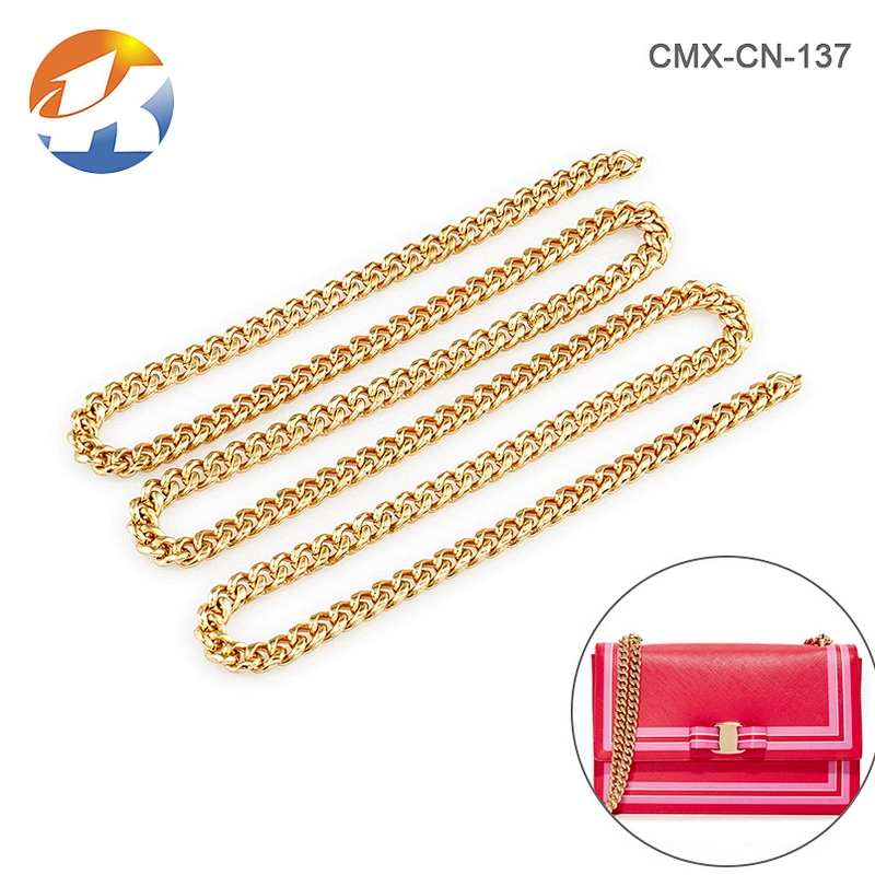 Hot Sale Handbags Metal Gold Chain Designs