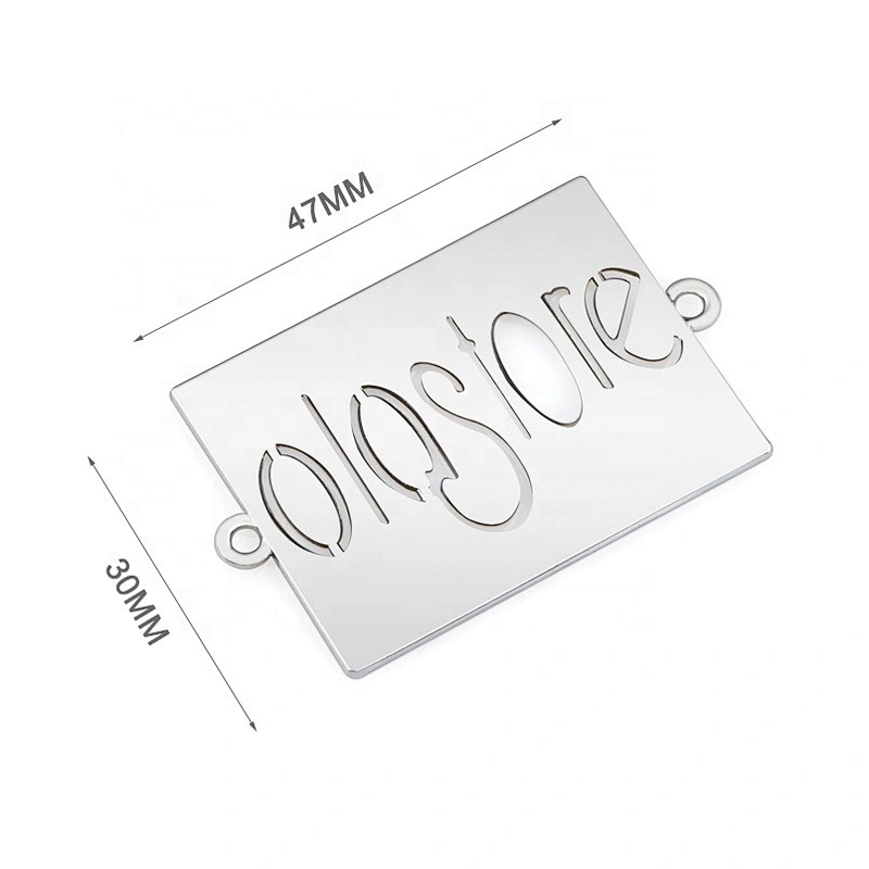 Professional Custom Logo Plate Metal Label For Clothing