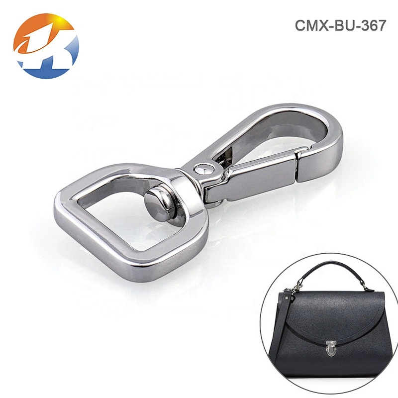 Handbag Accessories Zinc Alloy Nickel Metal Swivel Hook