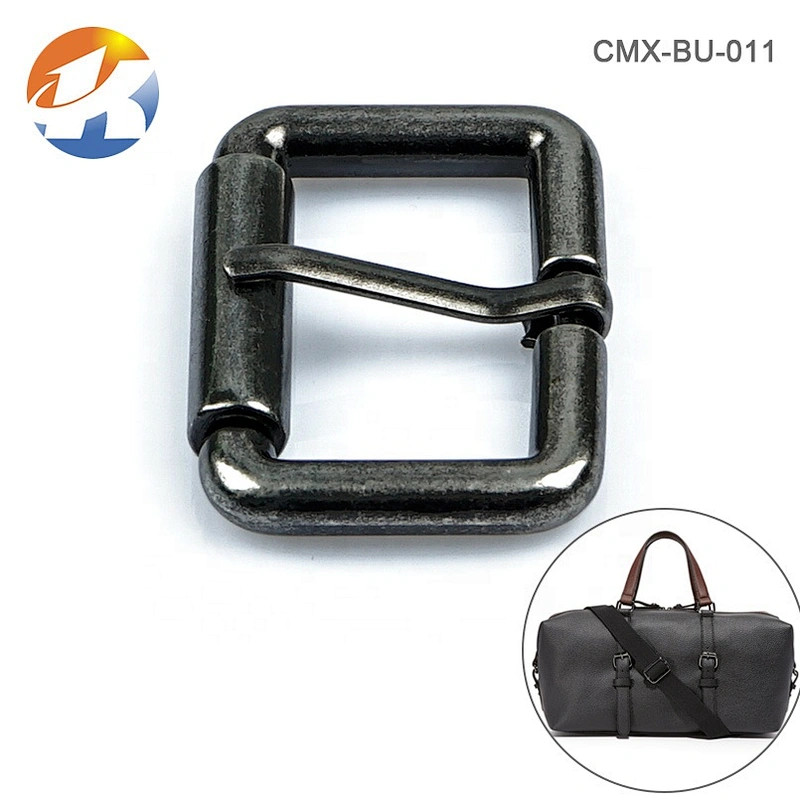 Professional Custom Metal Pin Belt Buckle, 32mm Wide Pin Buckle Metal for Belt and Bags