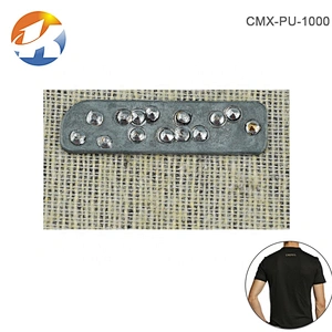 Factory Direct OEM ODM Garment Accessories Leather Metal Label, Custom Metal Letters Plate for Bags