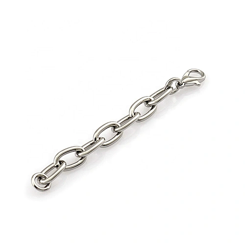 Custom Small Silver Metal Chain For Purse, Wholesale Metal Chain for Animal Collar