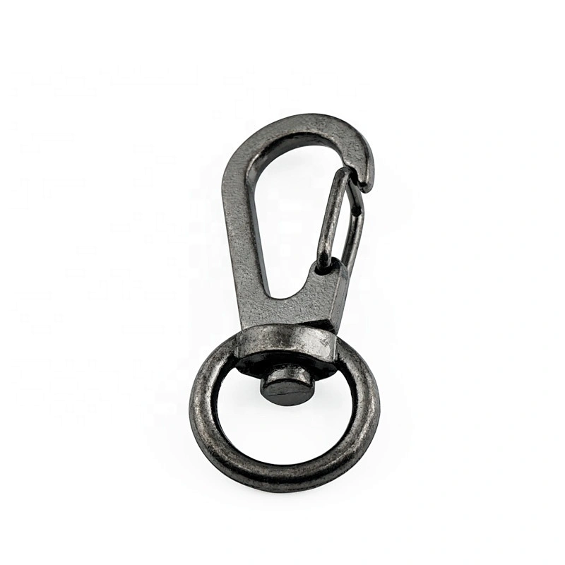 Wholesale Zinc Alloy 11mm Metal Swivel Lobster Hook, Metal Spring Snap Clasp, Silver Metal Snap Hook For Bag