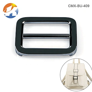 Wholesale Metal Hardware Slider Adjusters Gun Metal Tri-Glide Buckle For Bags