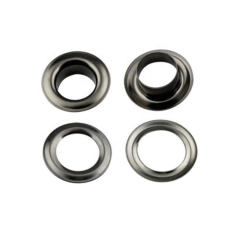 Factory Direct Supply Metal Eyelets Grommets With Washers Round Shape For Clothing Shoes