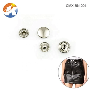 Wholesale Best Selling Round 10mm Jacket Snap Button, Custom Metal Button For Clothes Accessories