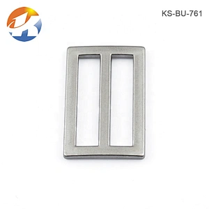 Wholesale Bag Accessories 32mm Metal Adjuster Buckle, Zinc Alloy Metal Buckle for Dog Collar and Backpack