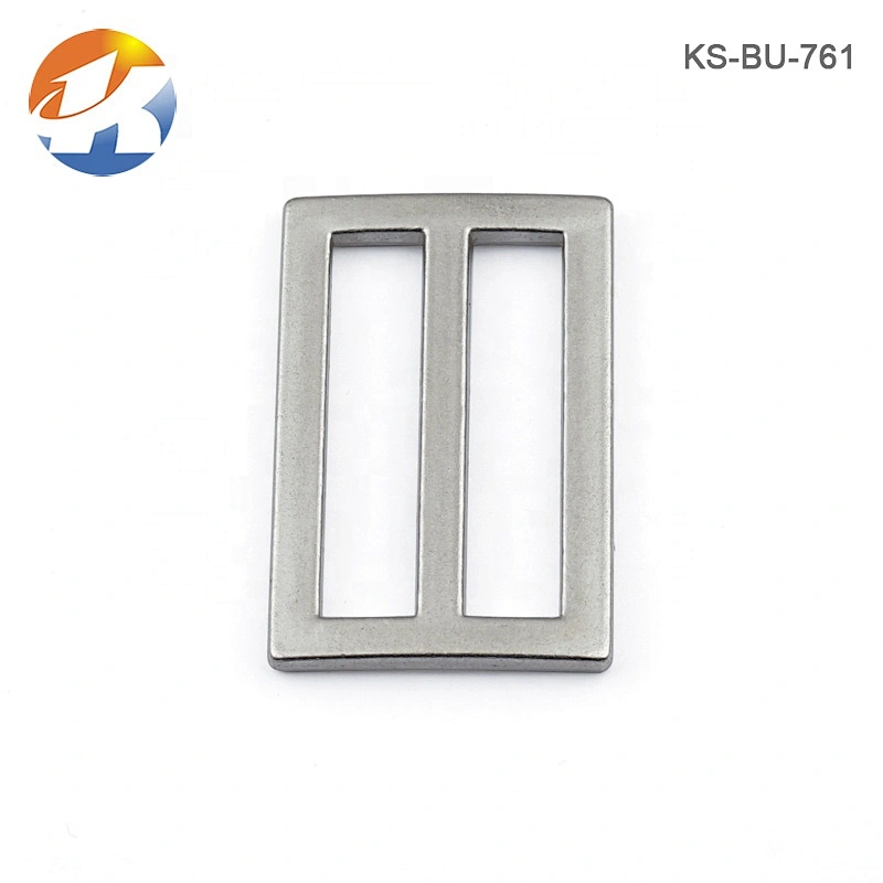 Wholesale Bag Accessories 32mm Metal Adjuster Buckle, Zinc Alloy Metal Buckle for Dog Collar and Backpack