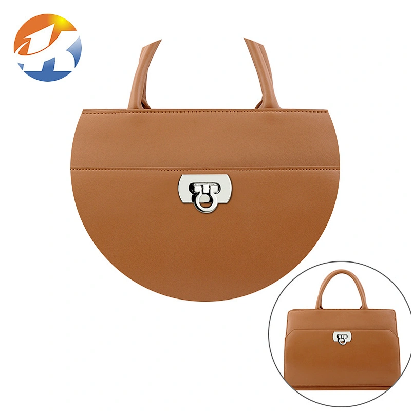 Popular Handbag Hardware Nickel Metal Bag Clip Lock