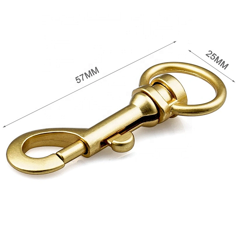 Hot Sale High End Gold Plated Metal Snap Hook, Handbag Hardware Cheap Price Metal Trigger Snap Hook