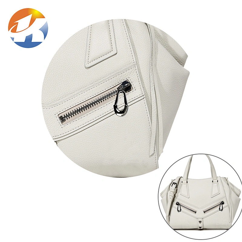 Bag Accessories Shiny Black Metal Zipper Puller For Wallet