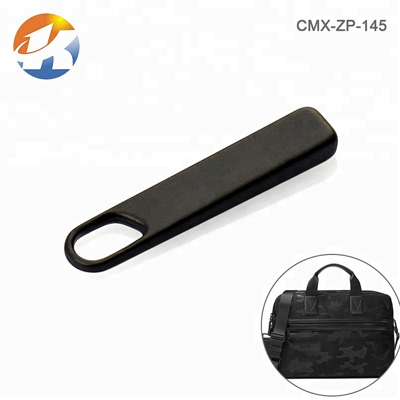 Bag Matt Black Metal Zipper Puller for Wallet, Custom Logo Small Metal Zipper Pull