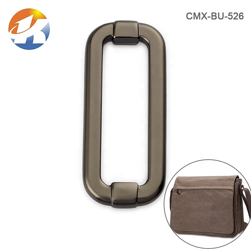 Zinc Alloy Matt Gunmetal  1.5 Inch Metal Backpack Buckle for Straps