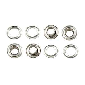 Factory Direct Color Custom Iron Metal Eyelet, Nickel Metal Grommet For Shoes Clothing