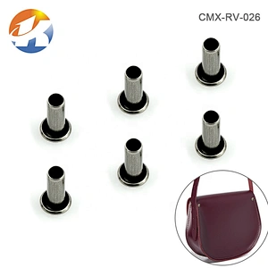 China Factory Price Black Nickel Iron Metal Rivet For Shoes