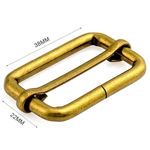 Wholesale Pet Strapping Metal Buckles Adjustable, Strap 1 Inch Metal Triglide Buckle for Bag