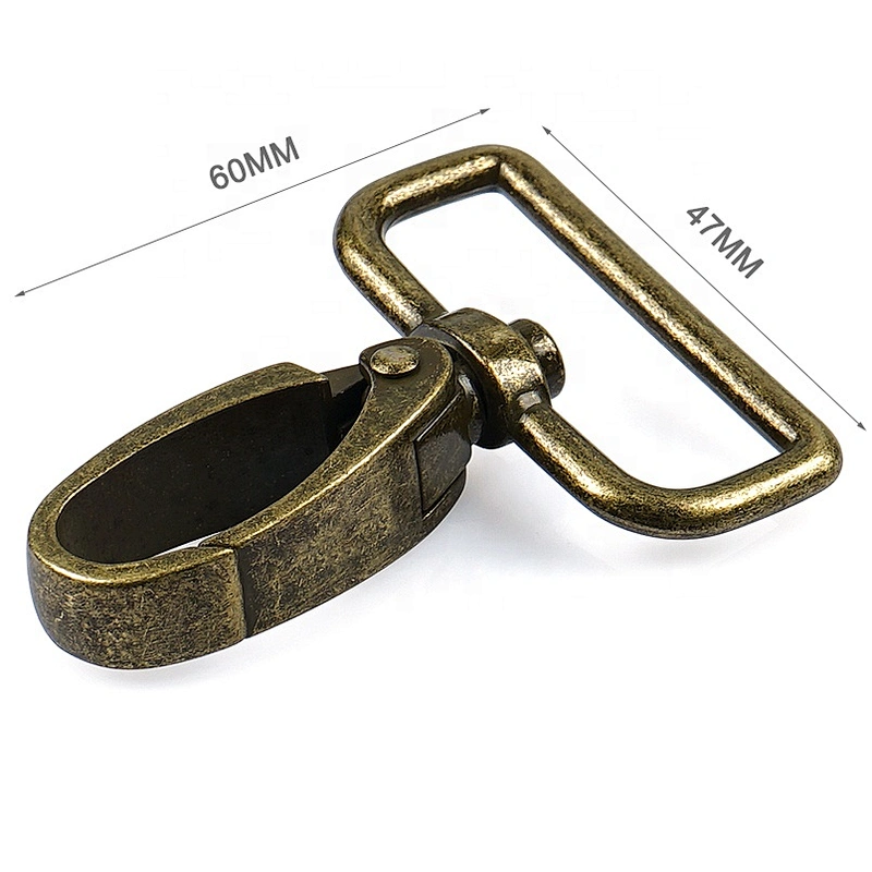 Durable Bag's Strap Metal Snap Hook, Wholesale Bronze Metal Spring Snap Hook for Bag