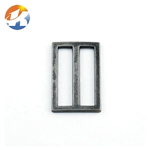 Wholesale Black Nickle Dog Collar 32mm Metal Adjustment Buckle For Backpack
