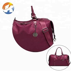 Ring Hang Anti-Silver Embossed Metal Bag Logo