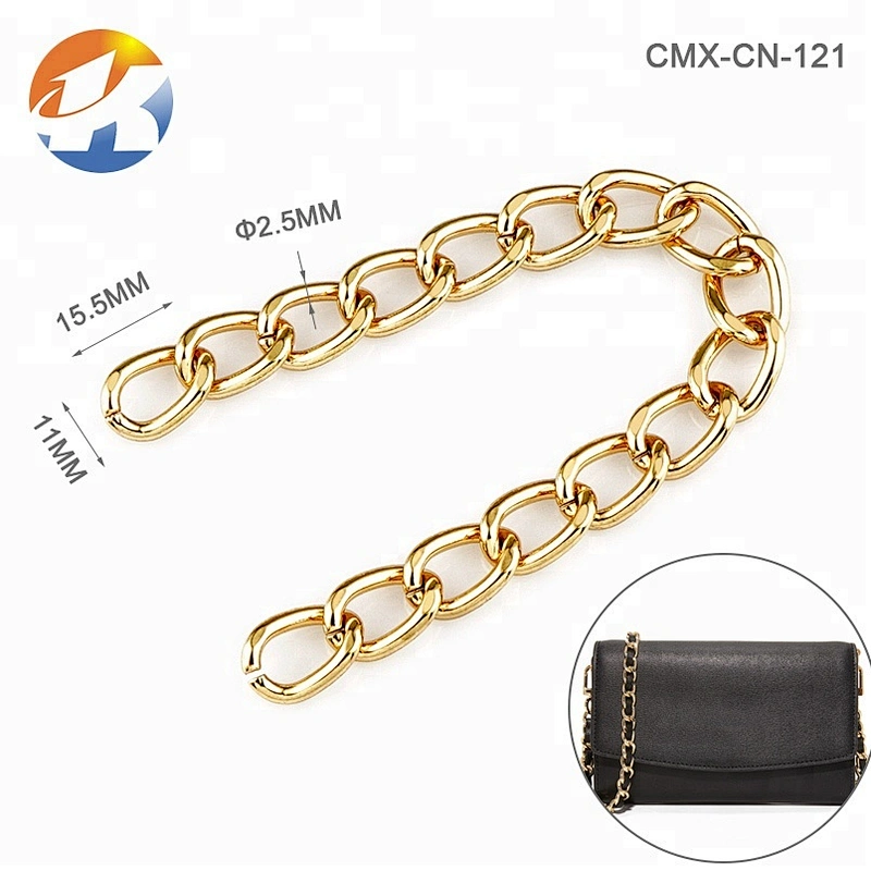 Strap Gold Metal Handbag Chain for Handle/Shoulder