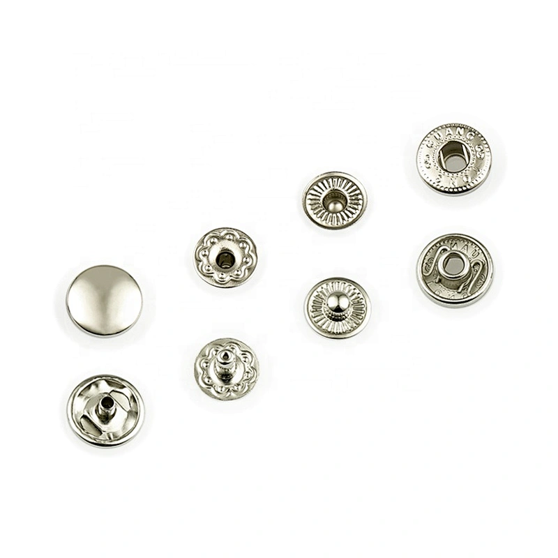 Wholesale Best Selling Round 10mm Jacket Snap Button, Custom Metal Button For Clothes Accessories