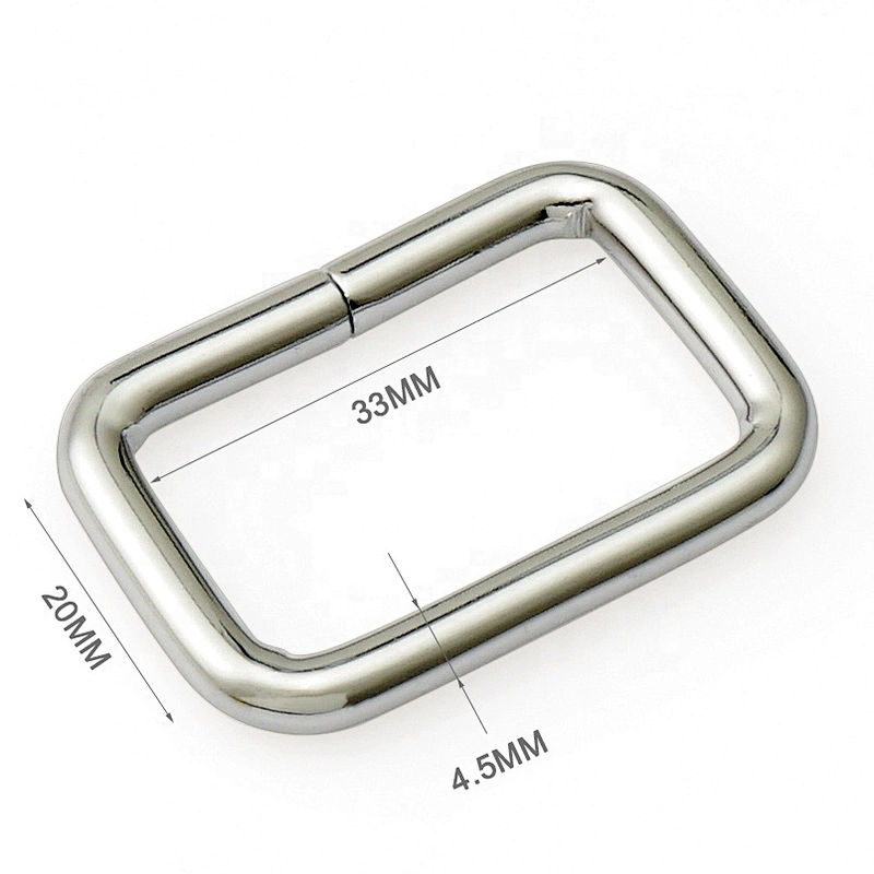Wholesale Backpack Metal Buckle, Custom 1 Inch Nickel Iron Metal Buckle Bag for Dog Lanyard