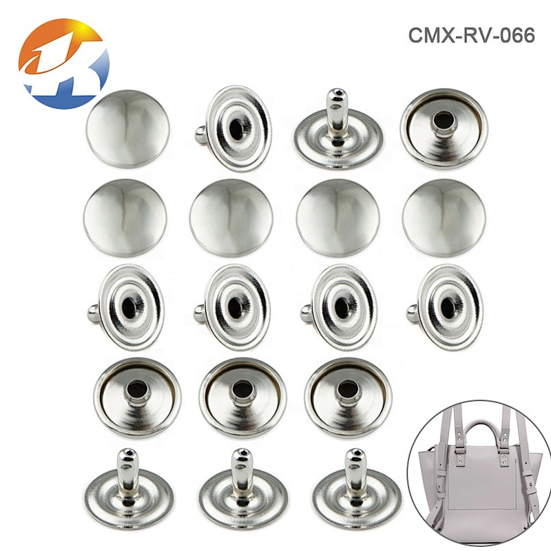 Wholesale Silver Iron Rivet For Garments, Metal Rivet For Bags Hardware Accessories