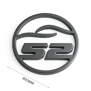 Custom Self Adhesive Metal Logo Tag, Zinc Alloy Die-casting Round Metal Label for Bag