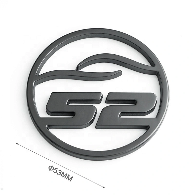 Custom Self Adhesive Metal Logo Tag, Zinc Alloy Die-casting Round Metal Label for Bag
