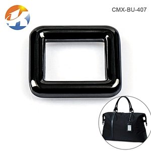 Wholesale Bag Accessories Gunmetal Square Metal Ring Buckle 20mm, Professional Metal Backpack Buckle Supplier